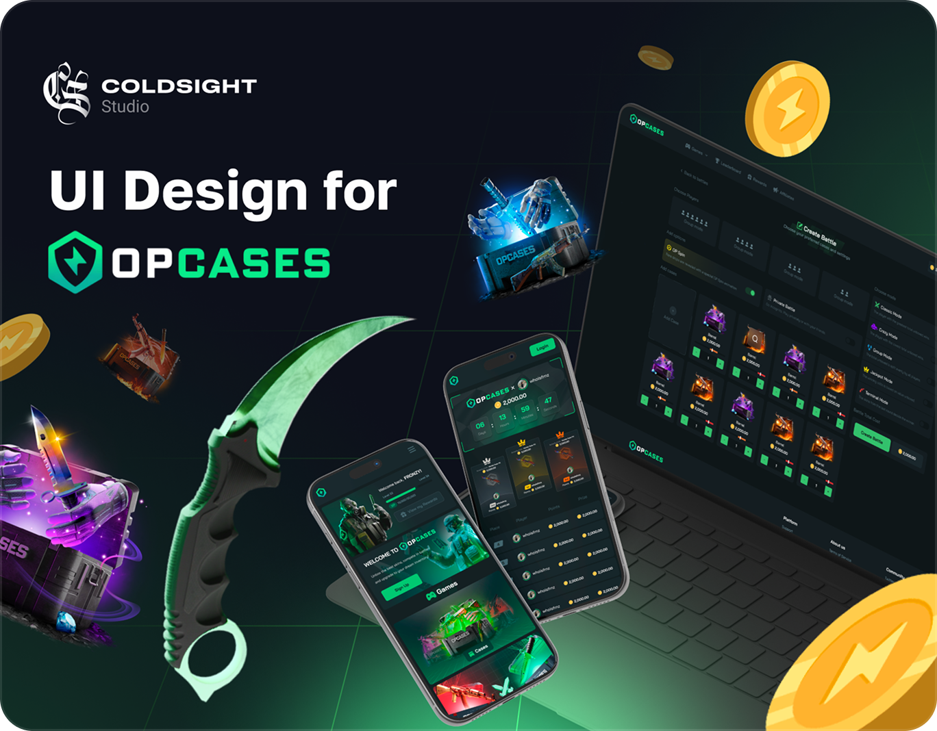Opcases project preview
